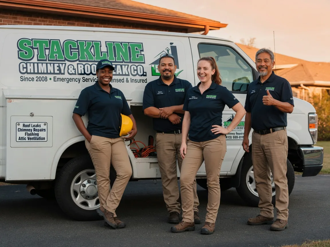 Chimney flashing repair company in Lohman, MO